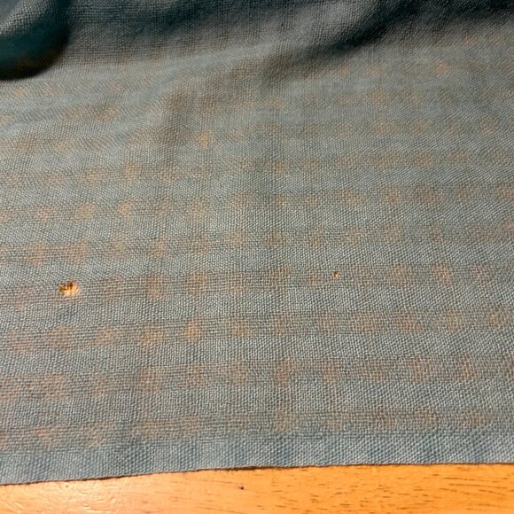 Women Shih Aqua Blue Pure Cashmere Light Knit Shawl Cover OS - Picture 11 of 15